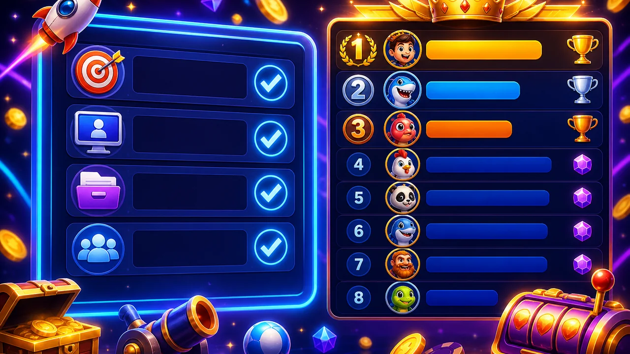 Bốn lớp cần rà soát trước khi đóng tài khoản PG99 và chọn game theo bảng xếp hạng